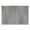 Saro Lifestyle SARO 837.BW1420B Table Placemats with Corded Line Design - Set of 4 837.BW1420B